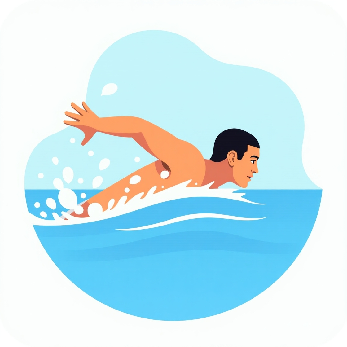 Swimmer Icon